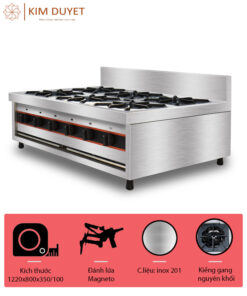 Bếp Âu 6 họng