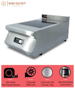 Bếp hầm điện từ 5kw