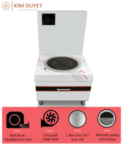 Bếp hầm đơn điện từ 15kw