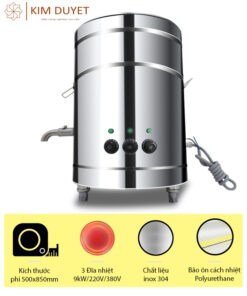 Nồi nấu phở chạy điện 100L
