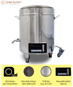Nồi nấu cháo dung tích 30L